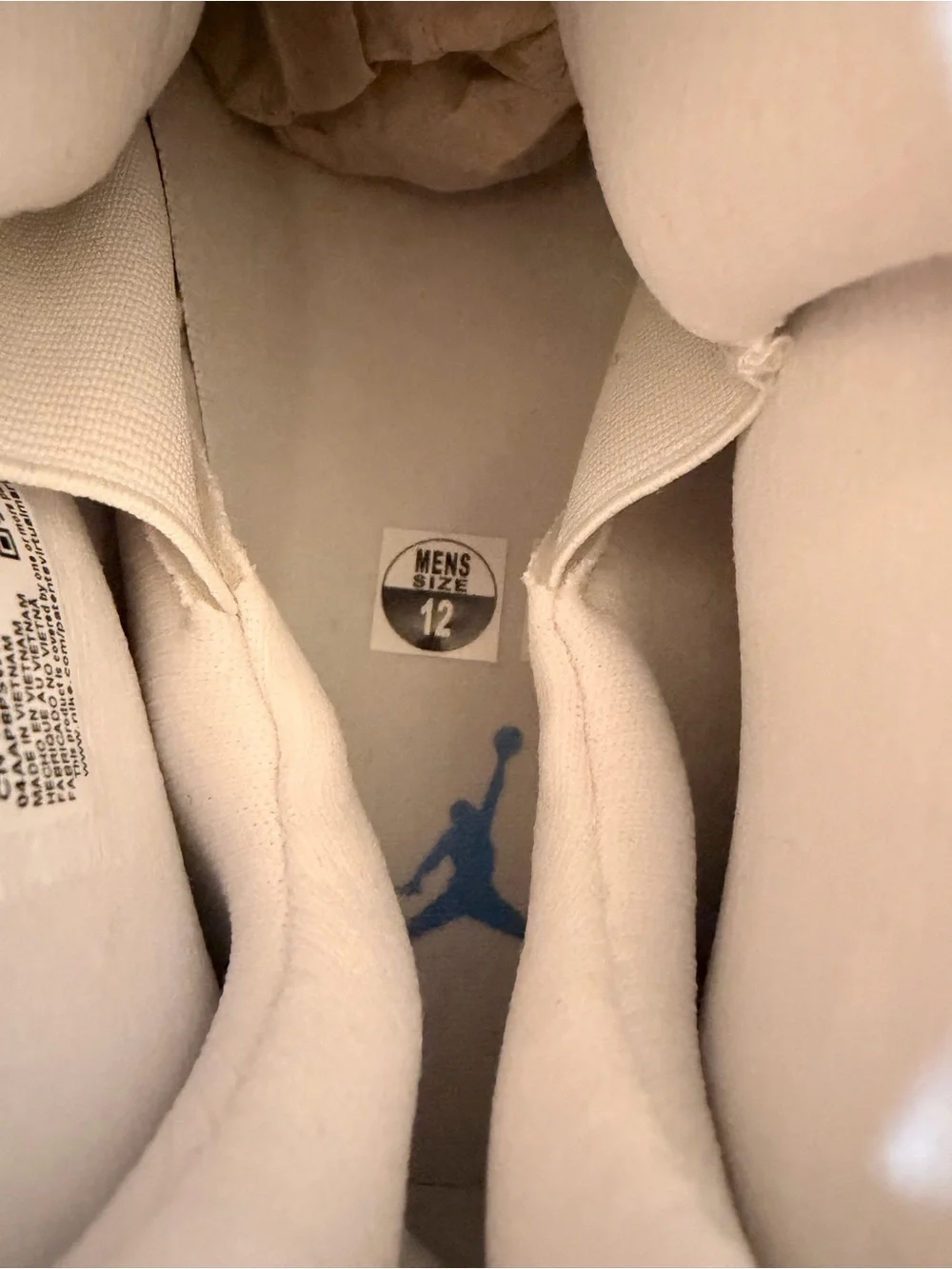 🔥Jordan Men’s 6 Rings- White and University Blue UNC…NO BOX - Picture 5 of 9
